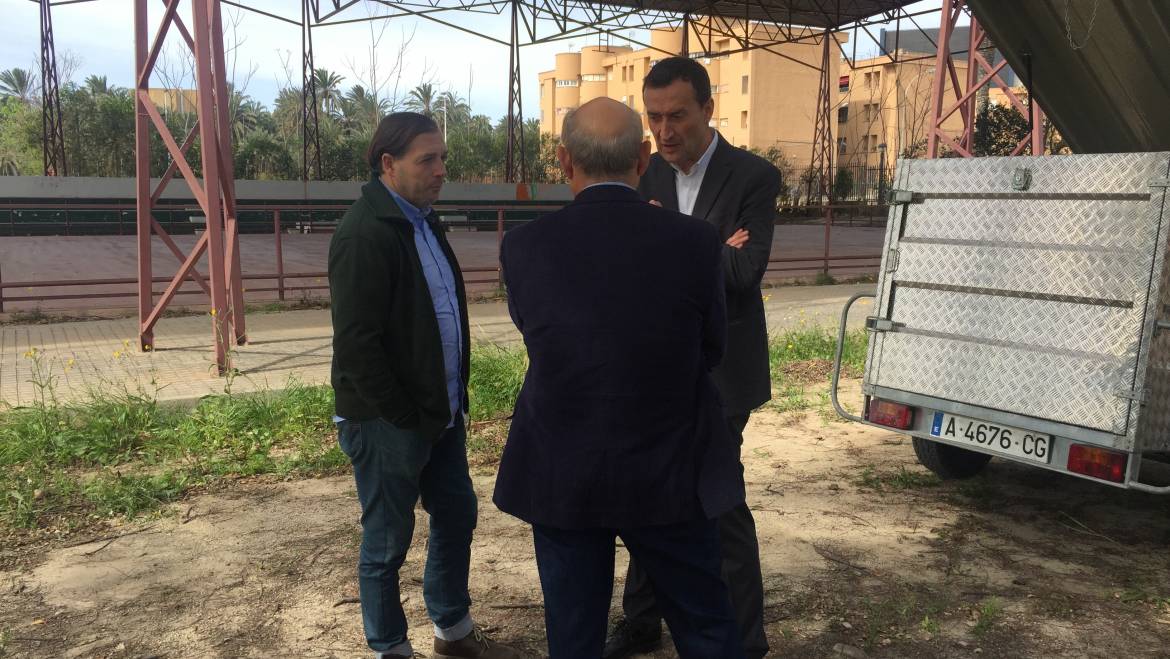 Comienzan las obras en el Polideportivo de Palmerales con el objetivo de reabrirlo este verano