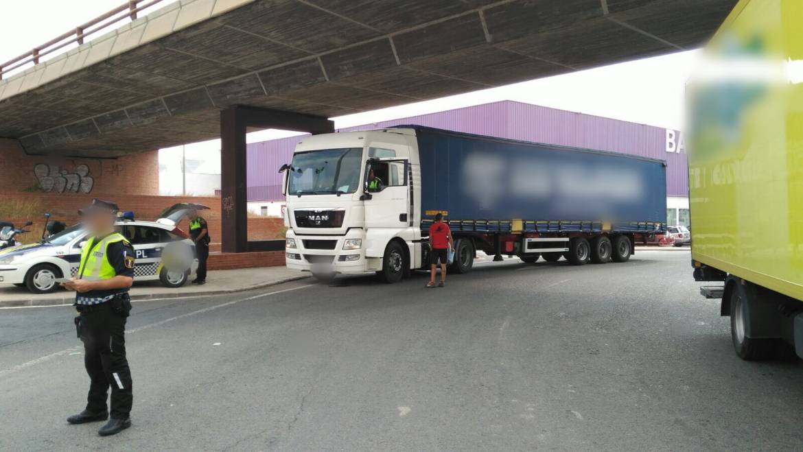 Interceptado camionero tras haber consumido cocaína y duplicar tiempos de conducción