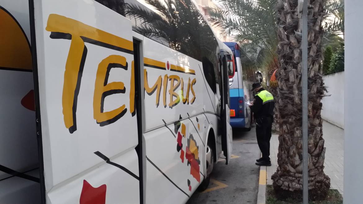 Inicio de la Campaña de control de transporte escolar y de menores