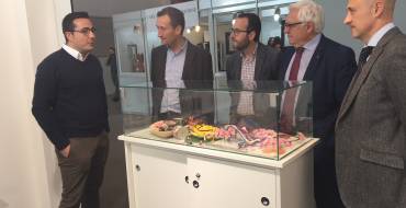 El alcalde apoya a los expositores ilicitanos de Lineapelle en Milán