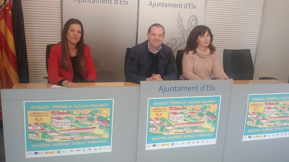 Deportes presenta la XI edición de las Olimpiadas Clásicas que organiza el instituto Montserrat Roig