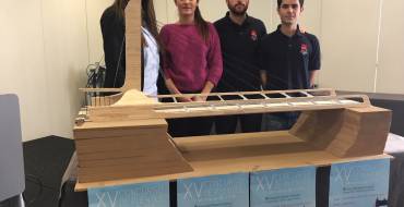 Visitelche colabora con los alumnos de la UMH en el XV Concurso de Puentes