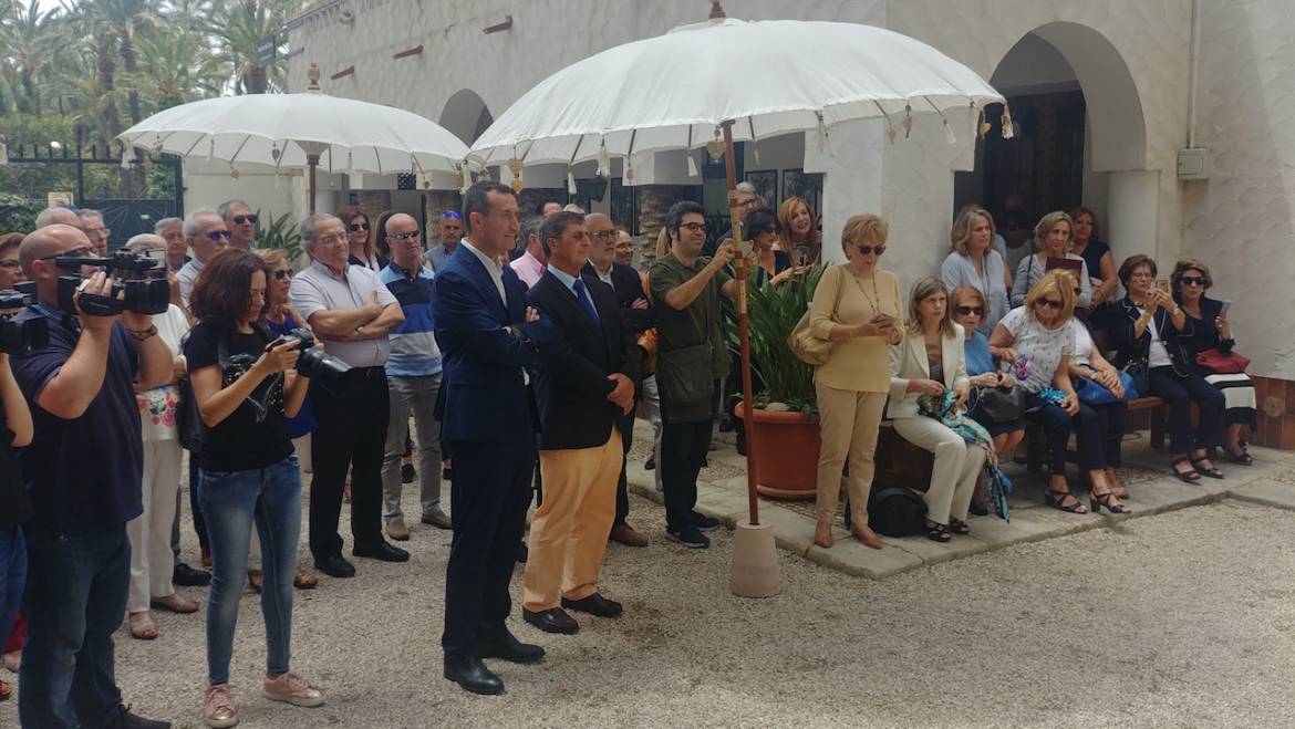 Inauguración de un busto en honor al párroco José Castaño Sánchez