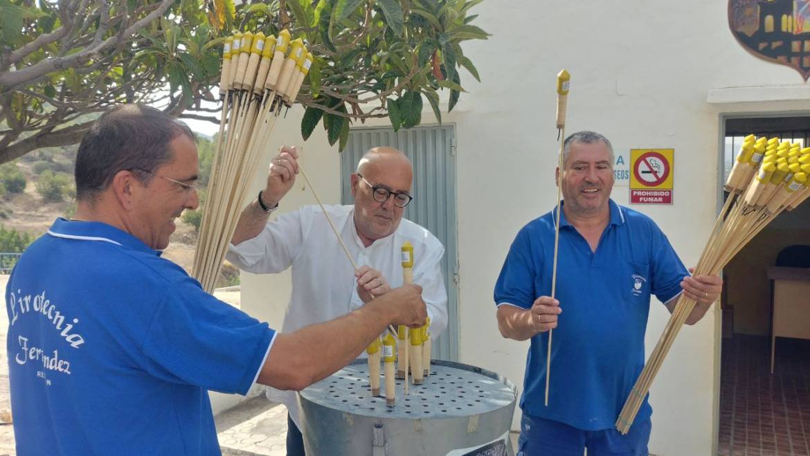 La Pirotecnia Ferrández ultima los preparativos para la Nit de l’Albà