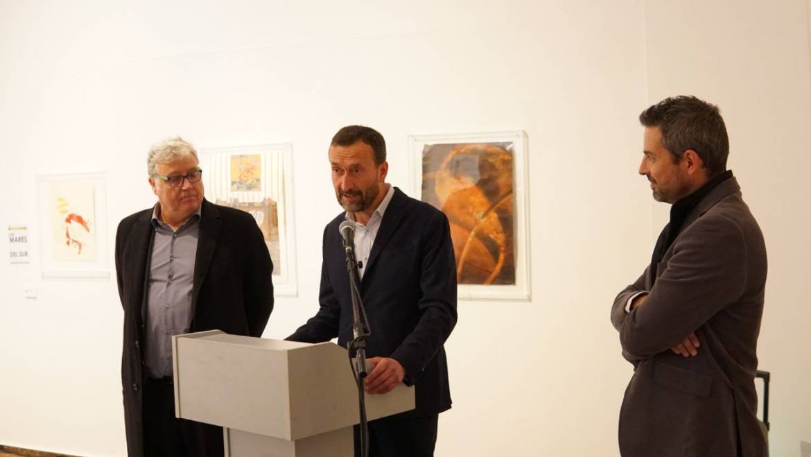 Inauguración de la exposición dedicada a Pepe Carvalho en el MACE