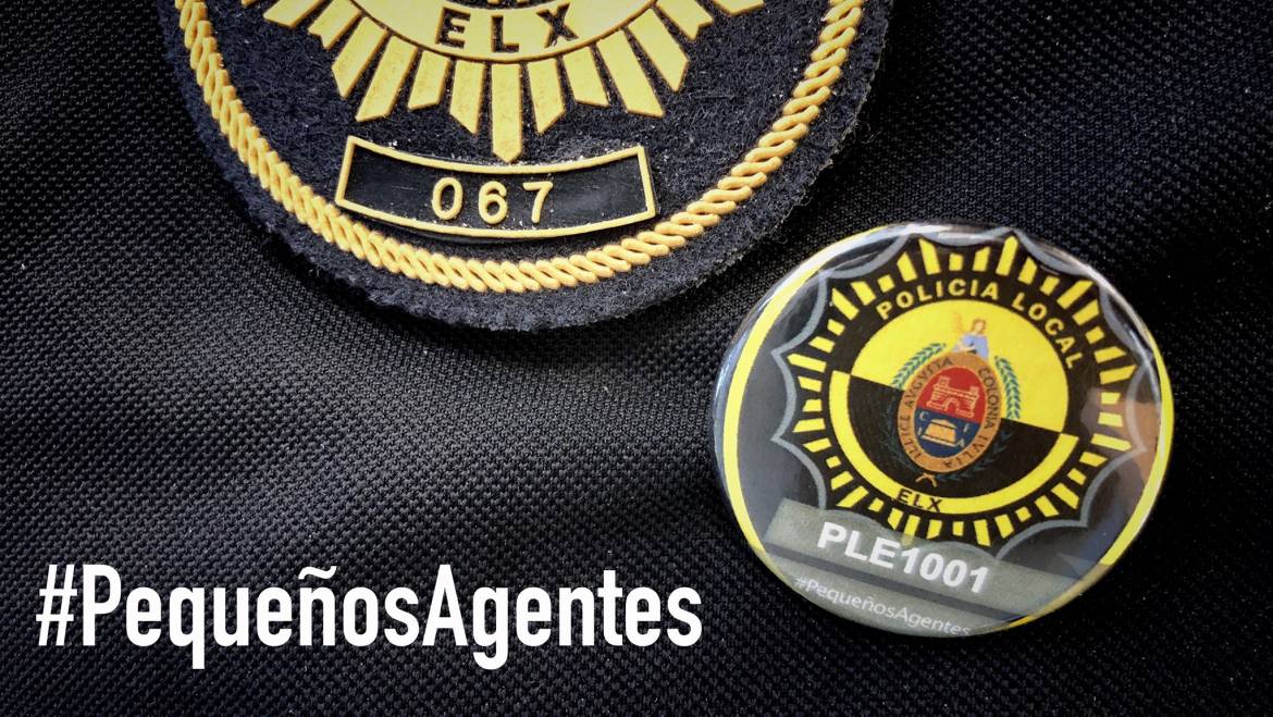 ‘#PequeñosAgentes’, la iniciativa de la Policía Local de Elche para localizar niños perdidos