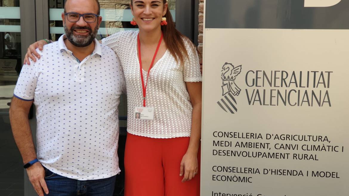 El regidor de Desenvolupament Rural, Felip Sànchez, participa en la reunió dels onze grups d’acció local (GAL) de la Comunitat Valenciana