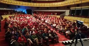 Más de 600 personas acuden al estreno en el Gran Teatro del Ciclo Literario con Javier Cercas como protagonista