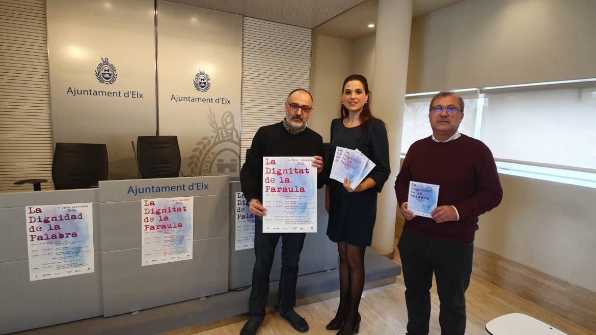 Javier Cercas, Cristina Morales i Bernardo Atxaga en la cinquena edició del cicle literari “La dignitat de la paraula”