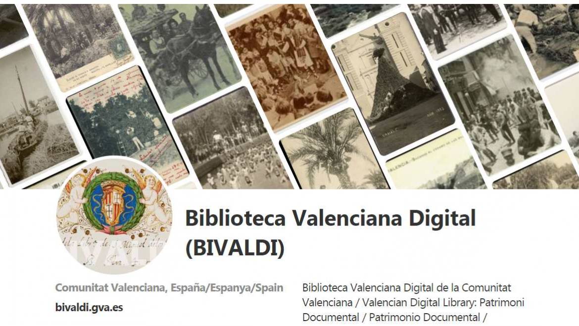 Un lunes de mayo con la Biblioteca Valenciana Digital