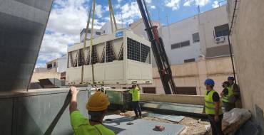 La máquina de aire acondicionado y calefacción llega al Gran Teatro de Elche