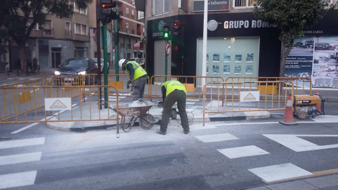 Las obras de mejora de seguridad vial comienzan hoy en la calle Ángel