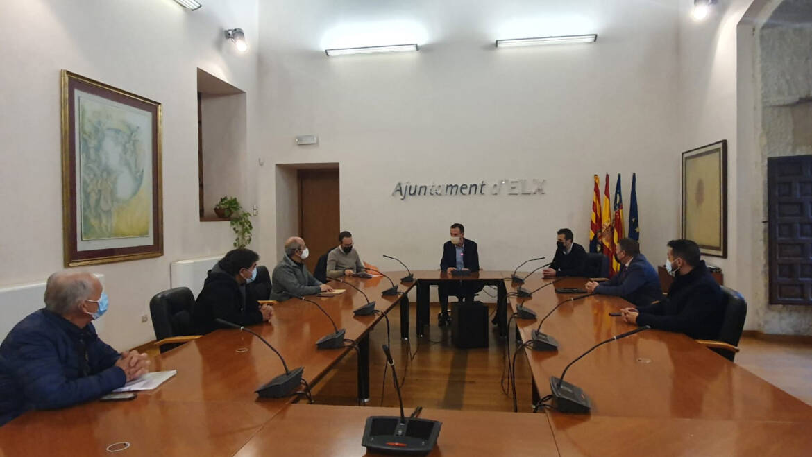 L’Ajuntament d’Elx i l’empresariat treballen en comú per modernitzar i potenciar el polígon de Carrús com una gran àrea de serveis