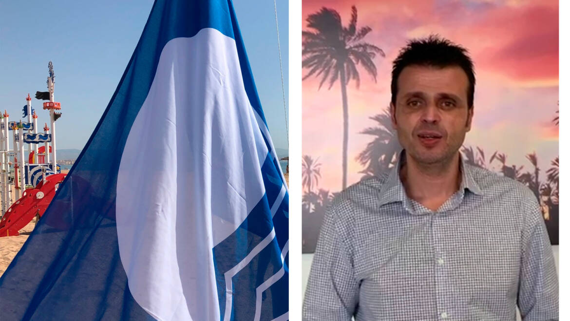 El Ayuntamiento de Elche vuelve a conseguir el distintivo de calidad en su litoral con sus cinco banderas azules