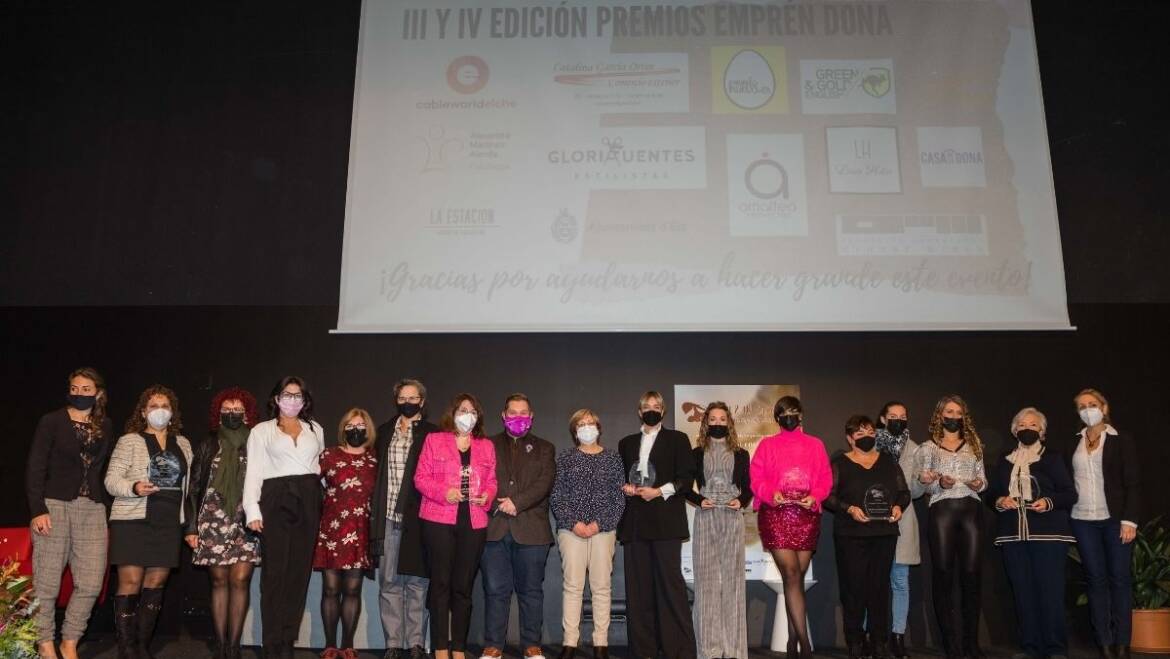 La III y IV edición de los Premios Emprén Dona vuelven a reconocer el talento femenino ilicitano