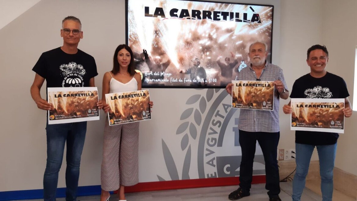 Los representantes de la Asociación de Amigos de la Nit de l’Albà, Antonio Sánchez y Javier Muñoz, serán los Carretilleros de Honor en la Carretillà de este año