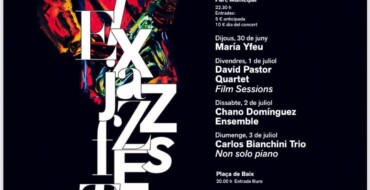 El XII ELX JAZZ FESTIVAL se celebra del 30 de junio al 3 de julio con conciertos en La Rotonda del Parque Municipal y la Plaça de Baix
