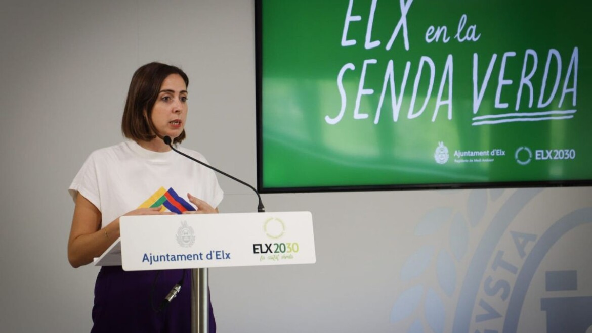 El Ajuntament d’Elx intensifica las políticas verdes para alcanzar la neutralidad climática en 2050