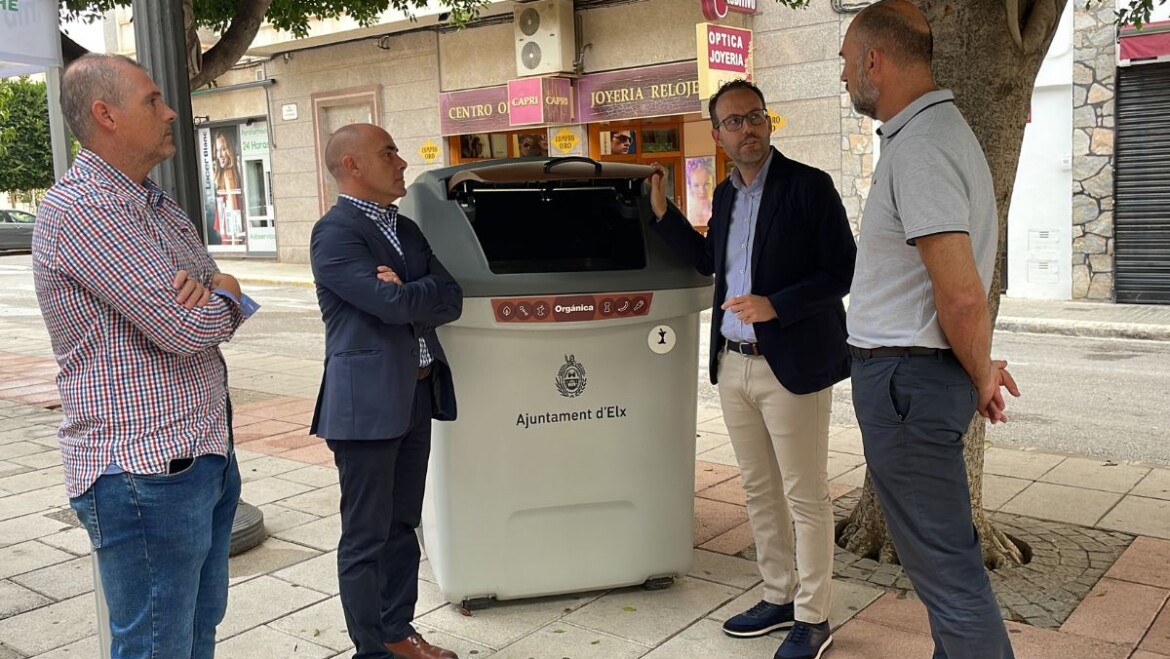 Elx segueix al capdavant en l’arreplega de la fracció orgànica amb l’ampliació del servei a Torrellano i a l’Altet