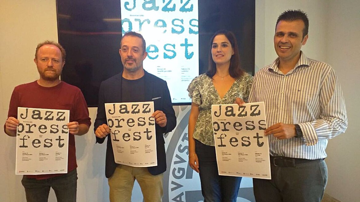El Ayuntamiento y la UMH presentan el festival Jazz Press Fest en Elche con motivo del 25 aniversario de la universidad