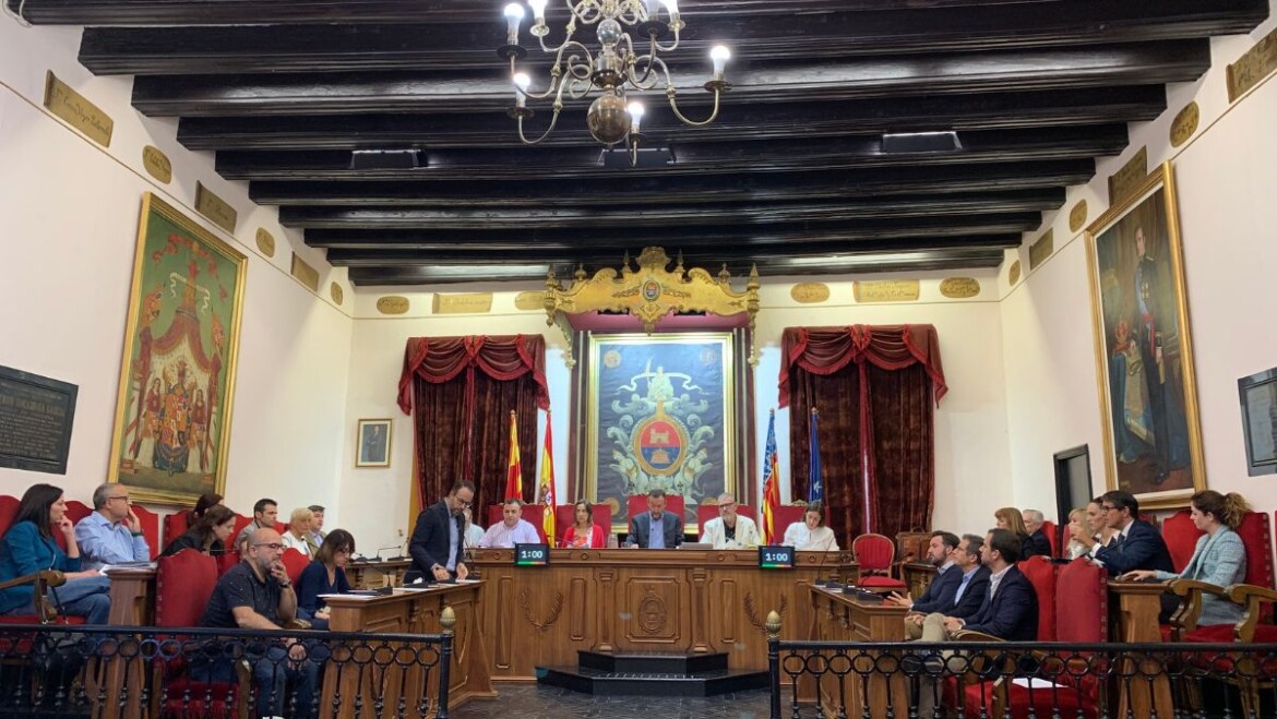 La Corporación Municipal da su respaldo unánime en el pleno a la candidatura de Elche como sede de la Agencia Espacial Española