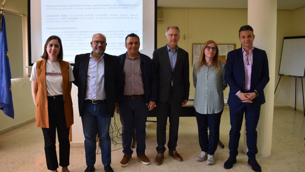 Agricultura moderniza la Estación Experimental de Elche y creará un observatorio de insectos para la lucha biológica