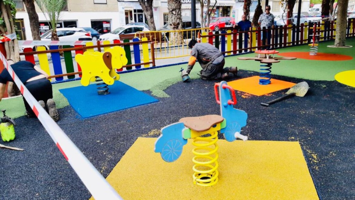 El Ayuntamiento ultima la mejora del Parque de Valencia en Carrús