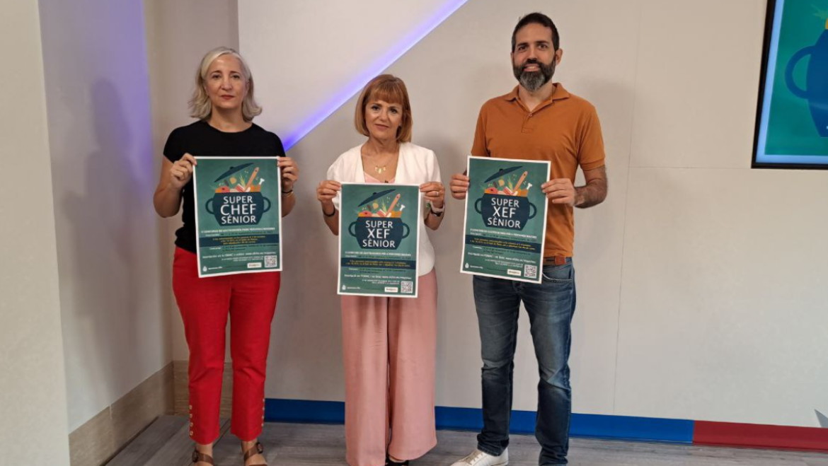 La V edició del concurs ‘Superxef Sénior’ se celebrarà del 7 al 10 de novembre a l’Escola Municipal d’Hostaleria