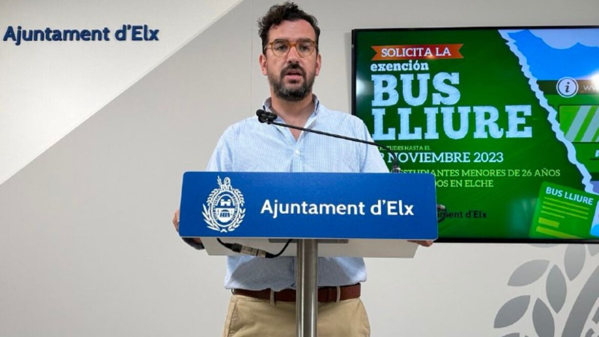 Los menores de 26 años deben renovar la exención del bus urbano hasta el 22 de noviembre