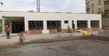 Las obras de ampliación del colegio de La Baia finalizarán en el mes de mayo