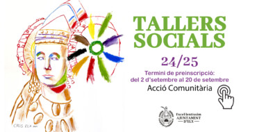 Comença el termini de preinscripció en els tallers socials de centres socials i cívics