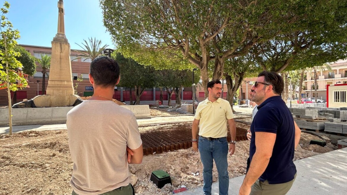 Elche reactiva la obra del Paseo de Germanías que abrirá parcialmente en agosto