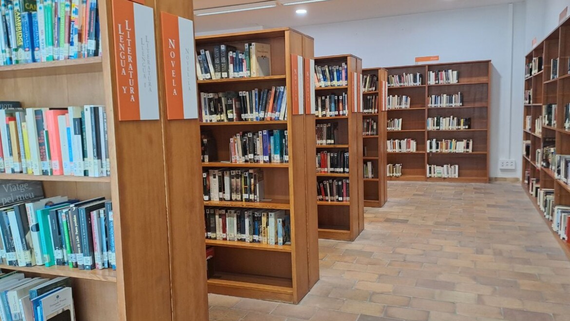 Puja un 2,2% el nombre d’usuaris de les biblioteques municipals en el primer semestre de 2024