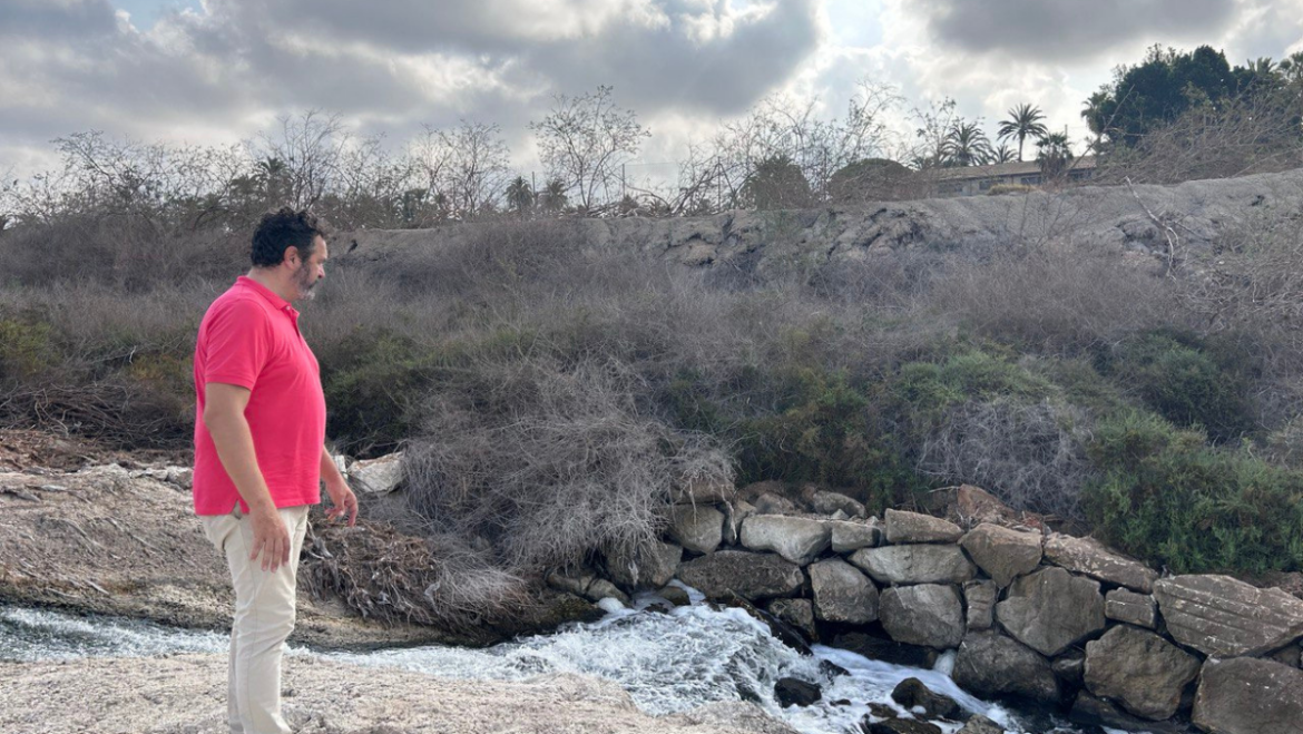 Las obras de acondicionamiento del sendero del Vinalopó entran en su recta final