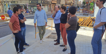 Les obres del bescanviador central d’autobusos de Doctor Caro conclouran a la finals d’any