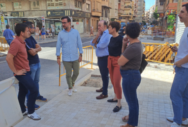 Les obres del bescanviador central d’autobusos de Doctor Caro conclouran a la finals d’any