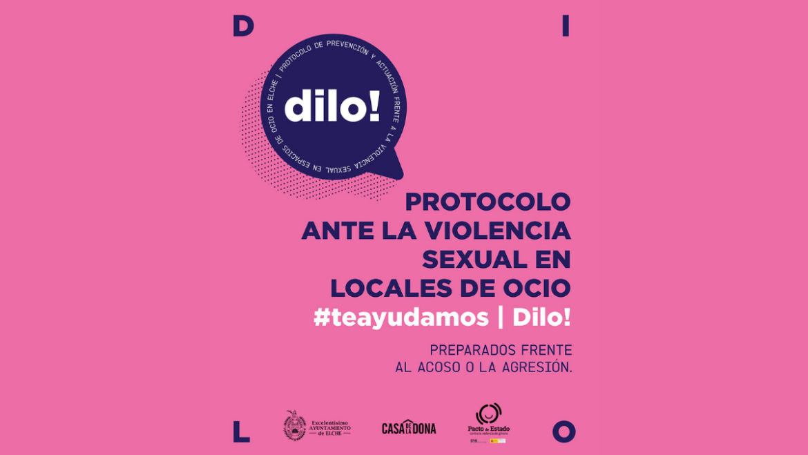 La campaña ‘Dilo!’ anima a la ciudadanía a pedir ayuda ante una situación de acoso