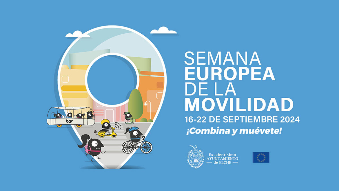 Elx se suma a la Setmana Europea de la Mobilitat del 16 al 22 de setembre