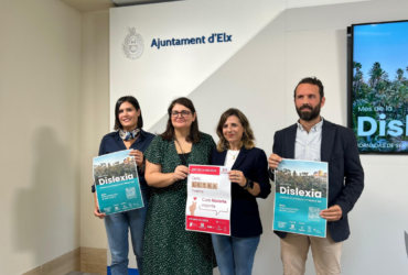 Elche acoge las I Jornadas de Sensibilización de la Dislexia el 19 de octubre