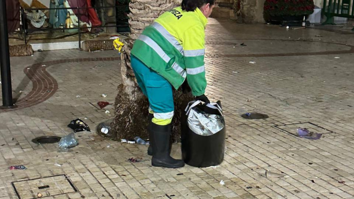 Neteja recull un poc més de 400.000 quilos de residus els dies de Nadal i Any Nou