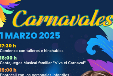 Elche celebra Carnaval con una fiesta infantil, cantajuegos y un concurso de disfraces