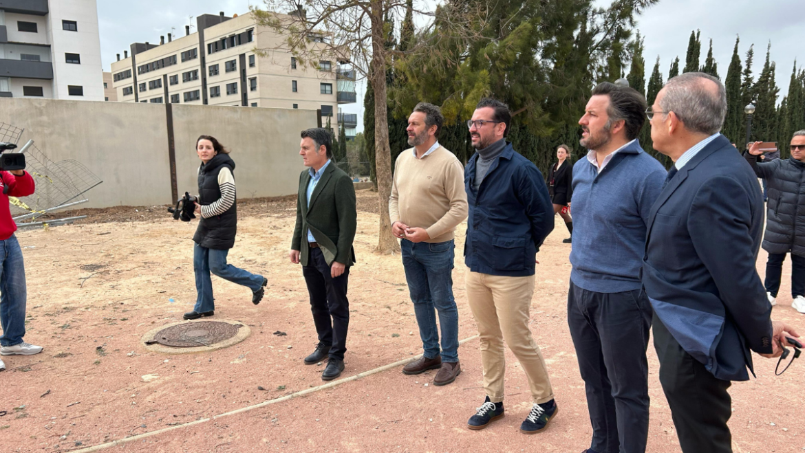 Avanzan las obras de la pasarela peatonal de Altabix como estaba previsto