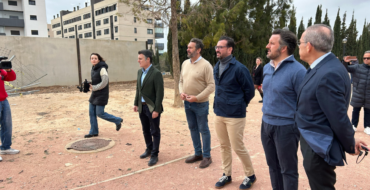 Avanzan las obras de la pasarela peatonal de Altabix como estaba previsto